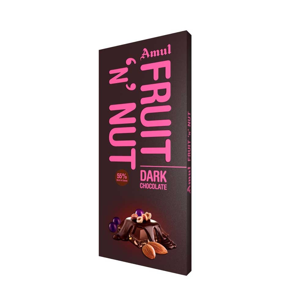 Amul Fruit N Nut Dark Chocolate (150g)